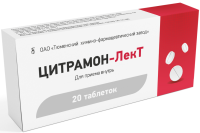 Цитрамон-ЛекТ, N20, табл.