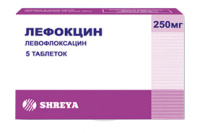 Лефокцин 250 мг, N5, табл. п/о