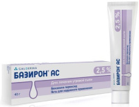 Базирон АС 2,5%, 40 г, гель для нар. прим.