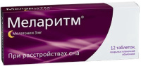Меларитм 3мг, N12, табл. покр. плен. об.