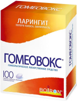 Гомеовокс, N100, табл. п/о гомеоп.