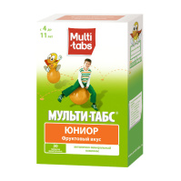 Мульти-табс Юниор, N30, табл. жев. (фруктовые)