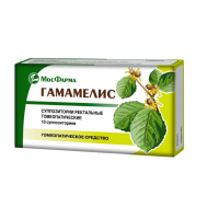 Гамамелис, N10, супп. рект. гомеоп.