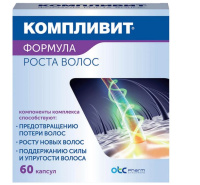 Компливит Формула роста волос №60, капс.
