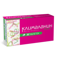 Клималанин 400 мг, N30, табл.