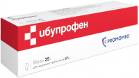 Ибупрофен 5%, 25 г, мазь для нар. прим.