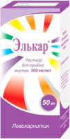 Элькар 300 мг/мл, 50 мл, р-р для вн. приема