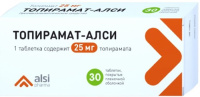 Топирамат 25мг, N30, табл. покр. плен. об.