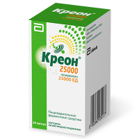 Креон 25000 18+25+1 тыс.ФИП, N50, капс. киш/раств.