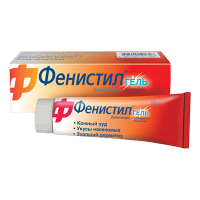 Фенистил 0.1%, 50 г, гель для нар. прим.