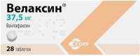 Велаксин 37.5 мг, N28, табл.