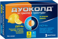 Дуоколд, №4, набор порошков д/приг. р-ра д/приема внутрь, лимон
