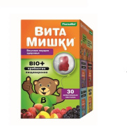 Витамишки Био плюс пребиотик № 30 жев.пастилки