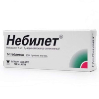 Небилет 5 мг, N14, табл.