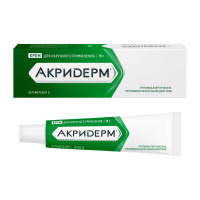 Акридерм 0,05%, 15 г, крем для нар. прим.