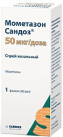 Мометазон Сандоз 50мкг/доза, 60 доз, спрей наз.дозир.