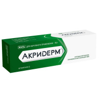 Акридерм 0.05%, 15 г, мазь для нар. прим.