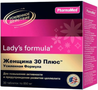 Ледис формула Женщина 30 Плюс усиленная формула, N30, табл.