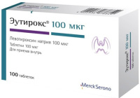 Эутирокс 100 мкг, N100, табл.
