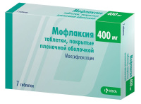 Мофлаксия 400мг №7, табл. покр. плен. об.