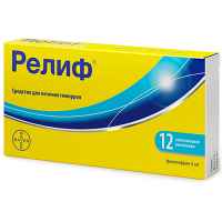 Релиф, N12, супп. рект.