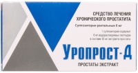 Уропрост-Д, 6мг N10, супп. рект.