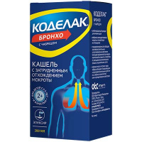 Коделак Бронхо с чабрецом 200 мл, эликсир