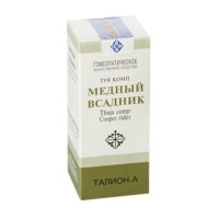 Медный всадник Туя комп, 25 мл, капли для вн. приема гомеоп.