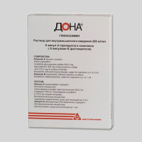 Дона 200 мг/мл, 2 мл, амп., N6, р-р для в/м введ.