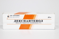 Декспантенол 5%, 25г, мазь для нар. прим.