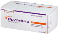 Брилинта 90 мг, N168, табл. покр. плен. об.