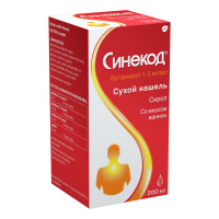 Синекод 1.5 мг/мл, 200 мл., сироп/раствор
