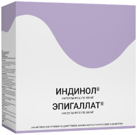 Индинол 300 мг, N120, капс.+Эпигаллат 500 №120 капс.