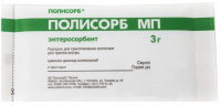 Полисорб МП 3 г, пор. для приг. сусп. для вн. приема