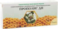 Прополис ДН, N6, супп. рект. гомеоп.