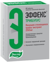 Эффекс Трибулус 250мг №60, табл. покр. плен. об.