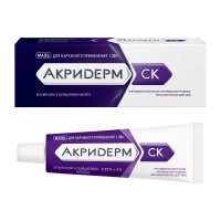Акридерм СК 30 г, мазь для нар. прим.