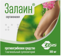 Залаин 300 мг, N1, супп. ваг.