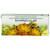 Календула ДН, N6, супп. рект. гомеоп.