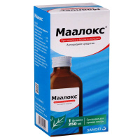 Маалокс 250 мл, сусп. для вн. приема