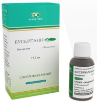Бусерелин Фсинтез 0.15 мг/доза, 17,5 мл, N1, спрей наз. дозир.