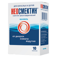 Неосмектин 3 г, N10, пор. для приг. сусп. для вн. приема (апельсиновый)