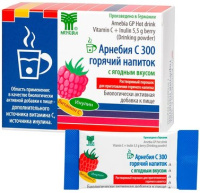 Арнебия С 300 горячий напиток с ягодным вкусом, №10 пак, БАД