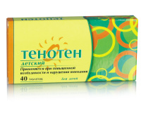 Тенотен детский, N40, табл. для расс. гомеоп.