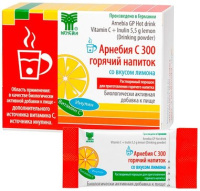 Арнебия С 300 горячий напиток со вкусом лимона, №10 пак, БАД