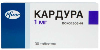 Кардура 1 мг, N30, табл.