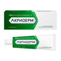 Акридерм 0,05%, 30 г, мазь для нар. прим.