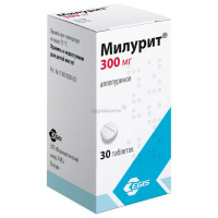 Милурит 300 мг, N30, табл.