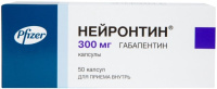 Нейронтин 300мг, N50, капс.
